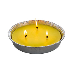 Lumanare camping Citronella Noriam, antitantari, exterior, 23 x 3 cm