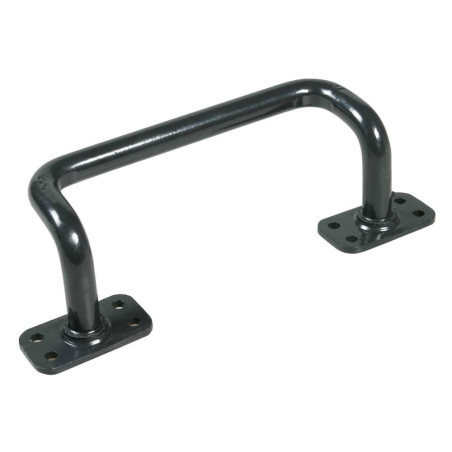 Maner curbat, negru, 180 x 65 mm
