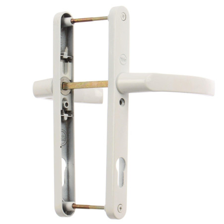 Maner usa PVC, cu sild, 35 A023 92 3P 5001, pentru cilindru, metal, alb, 92 mm