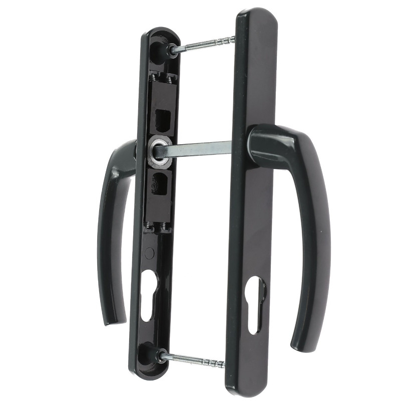 Maner usa PVC, cu sild, Filiz, pentru cilindru, aluminiu, gri antracit, 85 mm