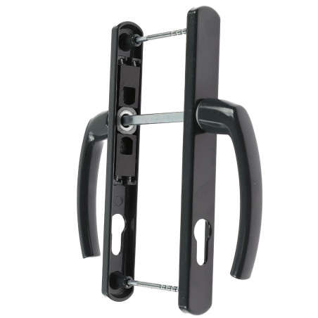 Maner usa PVC, cu sild, Filiz, pentru cilindru, aluminiu, gri antracit, 85 mm