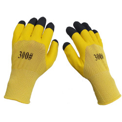 Manusi de lucru 1698 BSP Guard, tricot + latex, marime universala