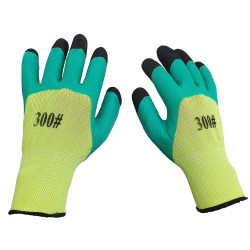 Manusi de lucru 1700 BSP Guard, tricot + latex, marime universala