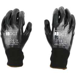 Manusi de protectie Black, elastan + poliester, negru, marimea 10