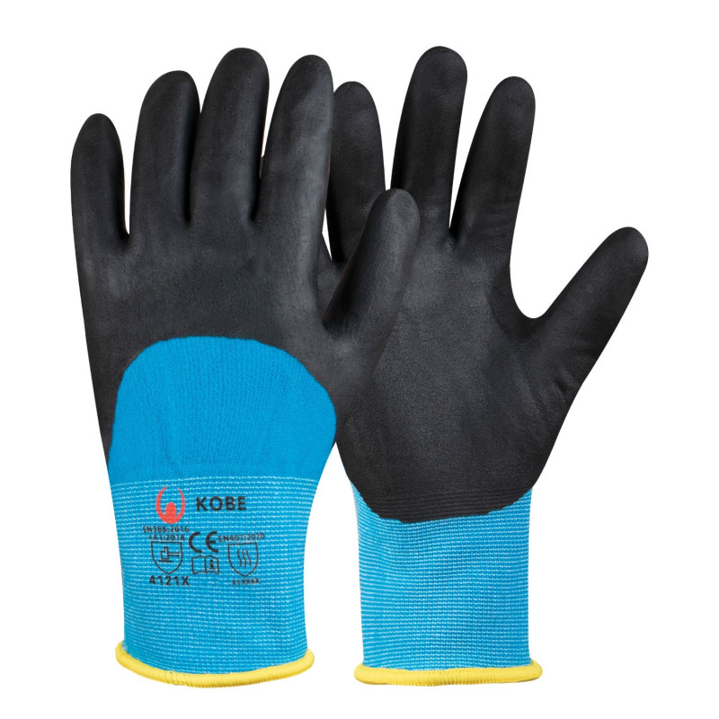 Manusi Marvel Kobe, pentru protectie termica, din spandex + nylon + nitril, marimea 10