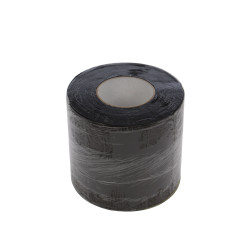 Banda autoadeziva Ekobit aluminiu, grafit, 10 cm x 1,5 mm x 10 m