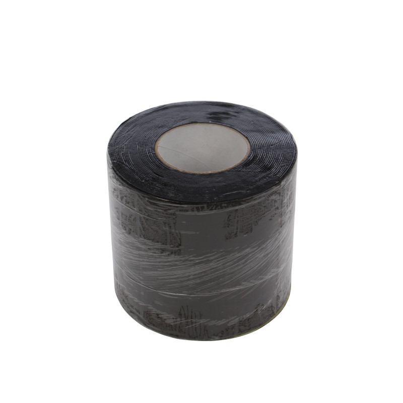 Banda autoadeziva Ekobit aluminiu, grafit, 10 cm x 1,5 mm x 10 m