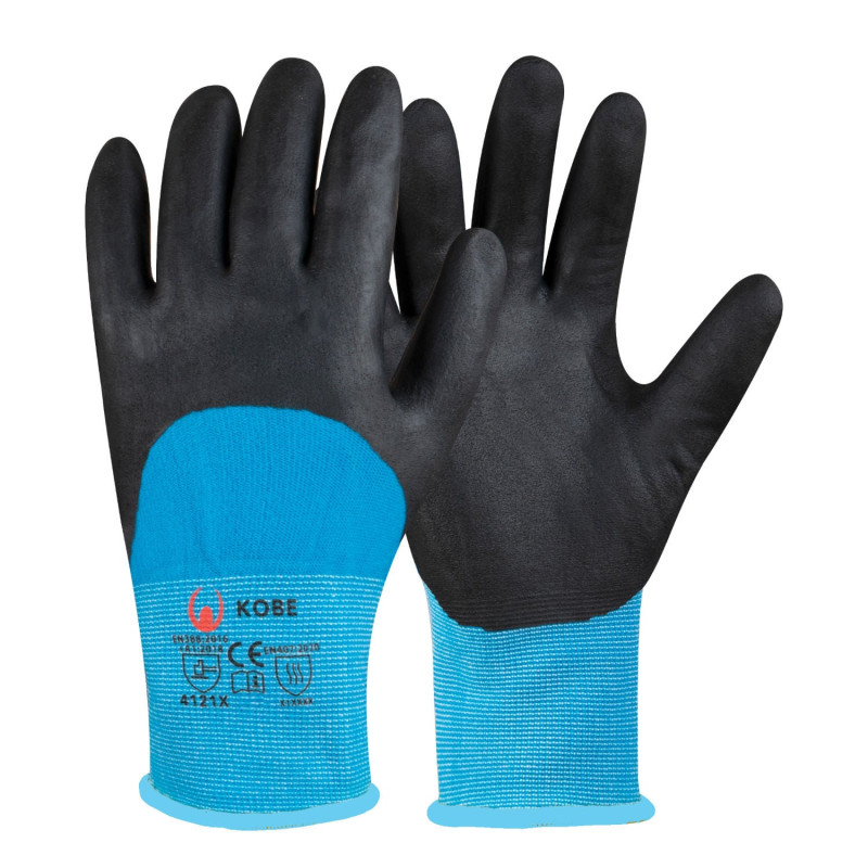 Manusi Marvel Kobe, pentru protectie termica, din spandex + nylon + nitril, marimea 9