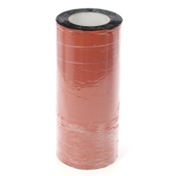 Banda autoadeziva Ekobit aluminiu, teracota, 10 cm x 1,5 mm x 10 m