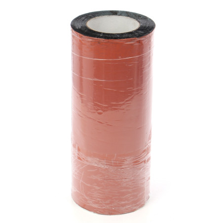 Banda autoadeziva Ekobit aluminiu, teracota, 10 cm x 1,5 mm x 10 m