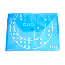 Mapa A4, plastic, cu buton