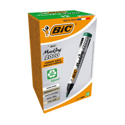 Marker permanent, BIC Marking 2000, verde