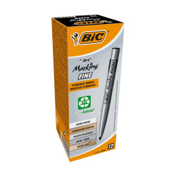 Marker permanent, BIC Marking Fine, negru