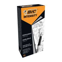 Marker permanent, BIC Ultra fine, negru