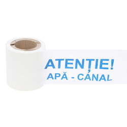 Banda avertizare apa-canal, 0.15 x 100 m