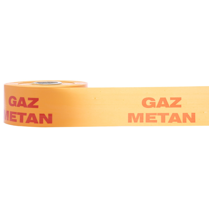 Banda avertizare gaz metan, 0.125 x 1000 m
