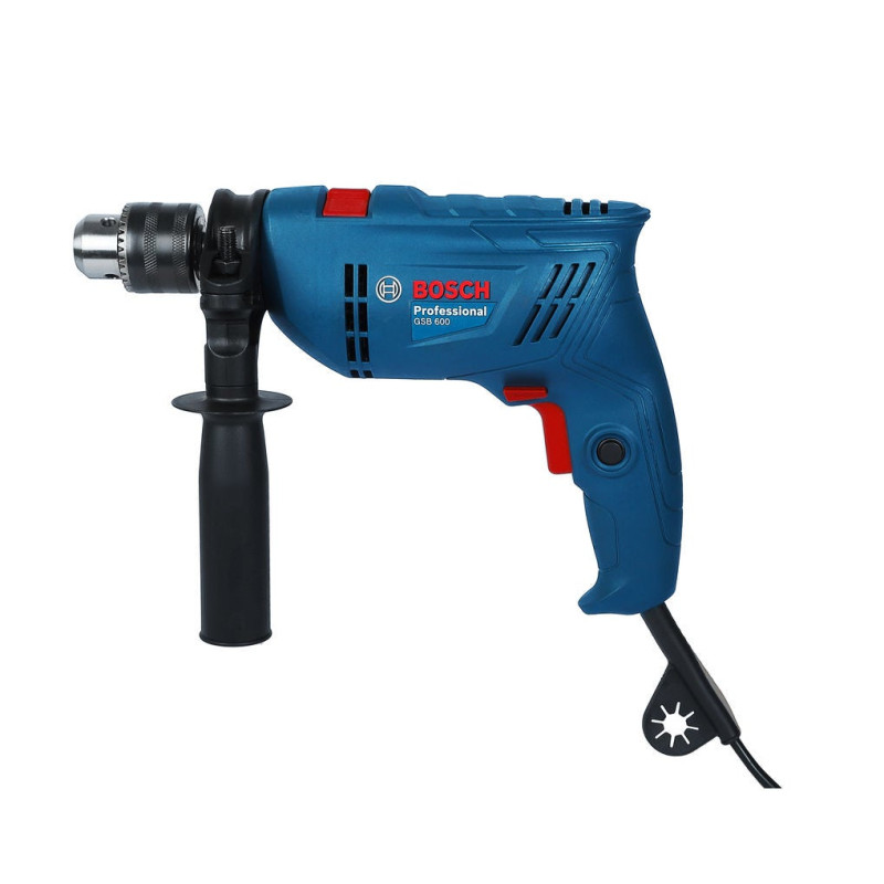 Masina de gaurit cu percutie, Bosch Professional GSB 600, 600 W