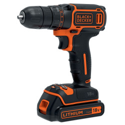 Masina de gaurit / insurubat Black+Decker BDCDC18-QW, cu 1 acumulator, 18 V, 1.5 Ah