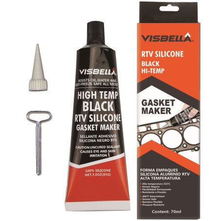Mastic auto pentru garnituri Visbella, 6970625543579, negru, 85 gr