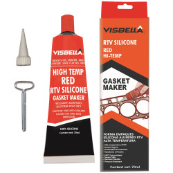 Mastic auto pentru garnituri Visbella, 6970625543593, rosu, 85 gr