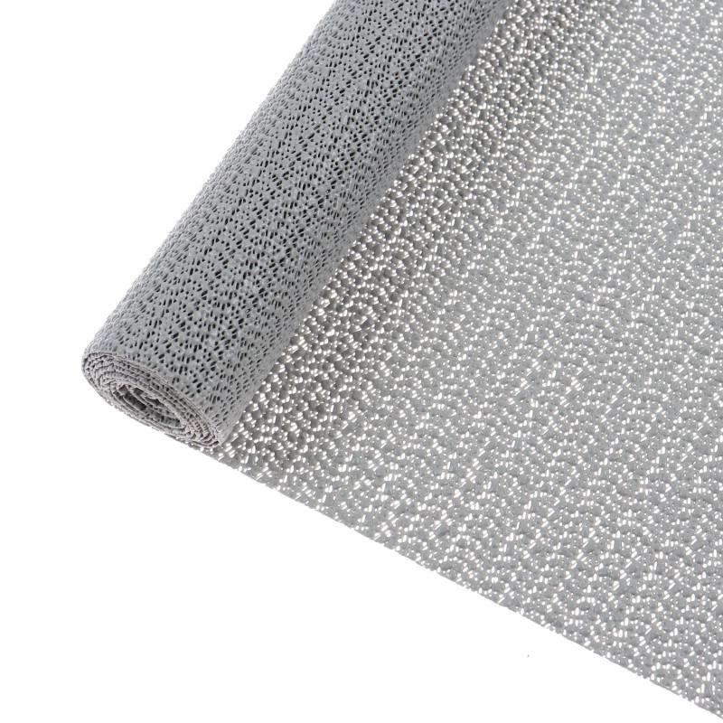 Material antiderapant pentru sertar, Friedola, poliester, gri, 50 x 150 cm