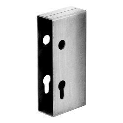 Mecanism protectie pentru broasca, Midica, otel, 175 x 40 mm