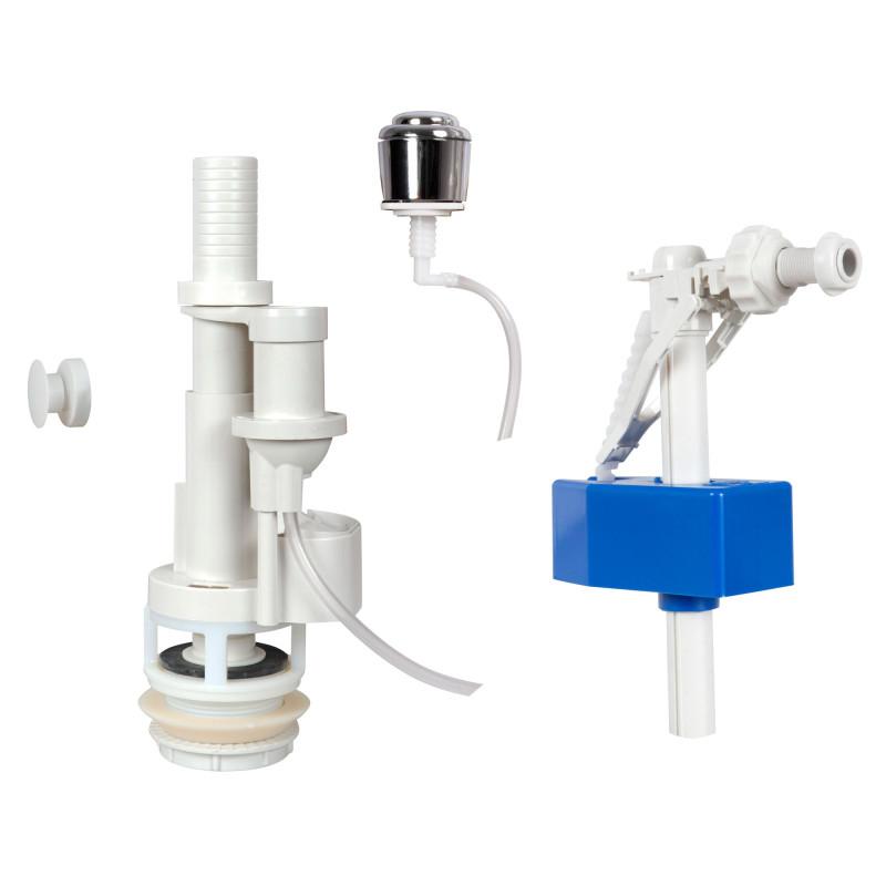 Mecanism rezervor wc, Eurociere 1402A, actionare prin apasare, alimentare laterala, cu flotor, fara senzor Mecanism rezervor wc, Eurociere 1402A, actionare prin apasare, alimentare laterala, cu flotor, fara senzor