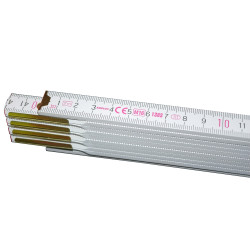 Metru pliabil, din lemn, Kronus 7710W, 2 m