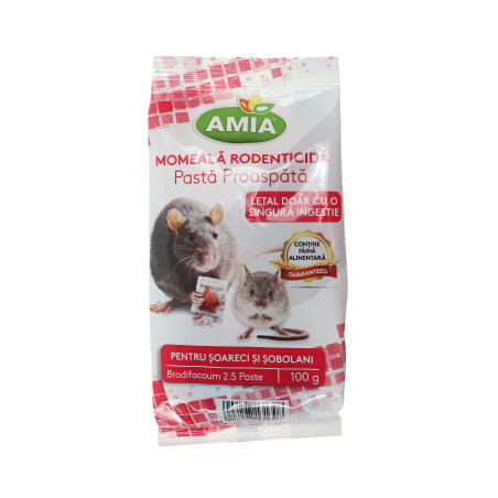 Momeala combatere soareci si sobolani Brody, 100 g