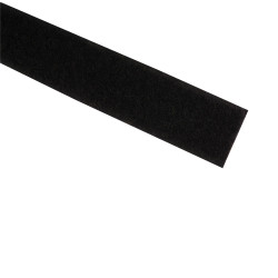 Banda cu scai, moale, neagra, 20 mm