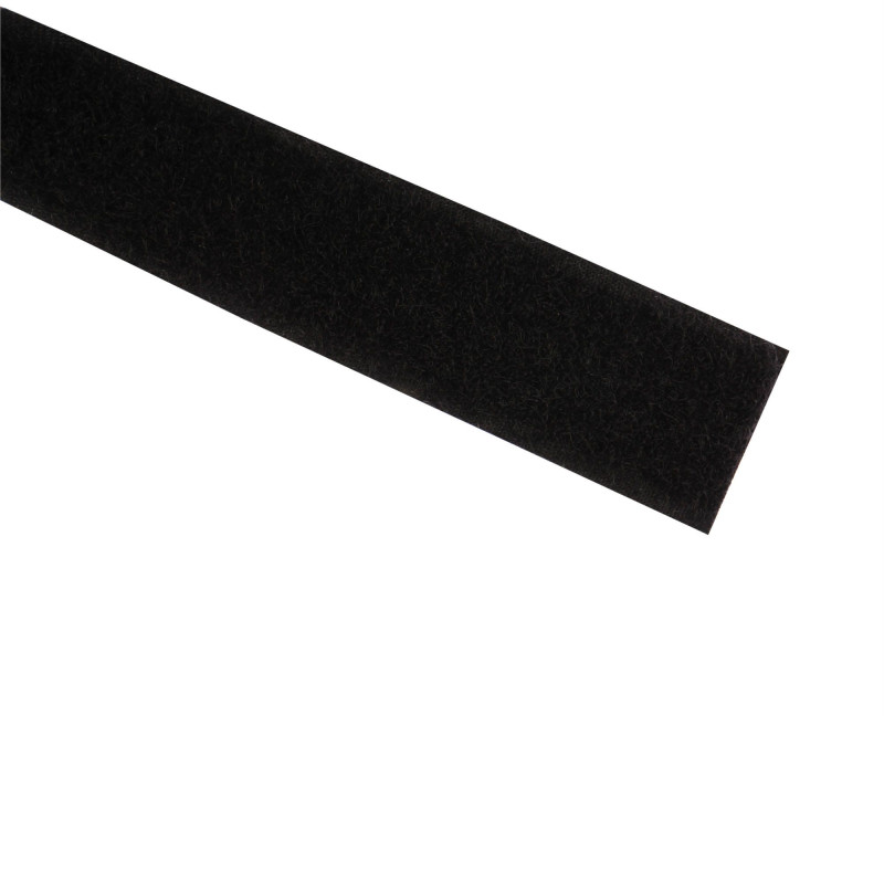 Banda cu scai, moale, neagra, 20 mm