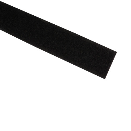 Banda cu scai, moale, neagra, 20 mm