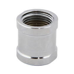 Mufa cromata, FI-FI, 1/2", 45412, pentru imbinare tevi