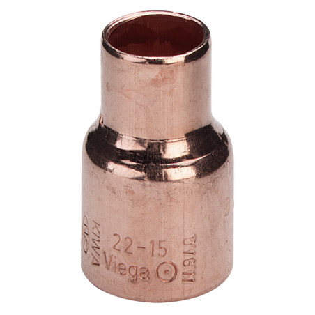 Mufa cupru, redusa, interior-interior, D 22-18 mm, 5240, pentru imbinare tevi