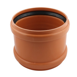 Mufa PVC cu inel, D 250 mm, pentru imbinare tevi