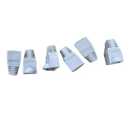 Mufa RJ45 CAT6 cu manson Hoff - set 6 buc, pentru imbinare / conectare cablu retea