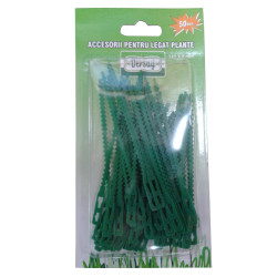 Accesorii pentru legat plante Versay P3, polietilena, 50 buc
