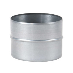 Mufa tabla galvanizata, pentru legatura tuburilor flexibile, D 150 mm