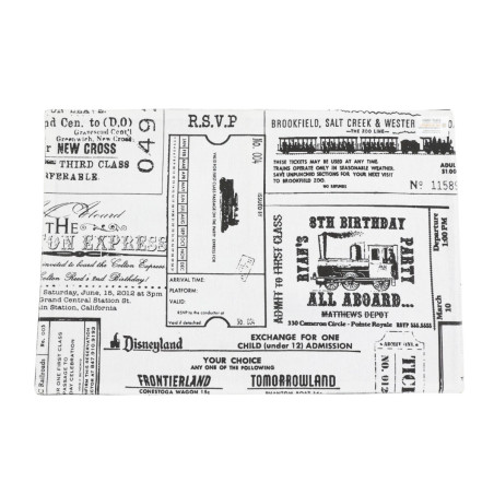 Napron Caressa SSE-OTC-9778, cu imprimeu, 100 % bumbac, 33 x 48 cm