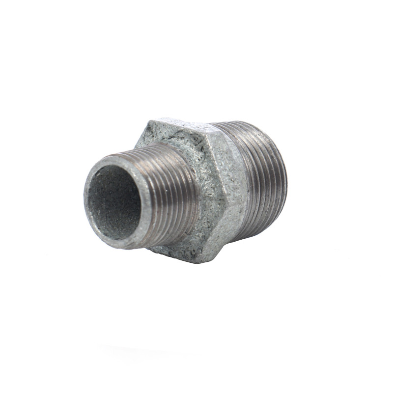 Niplu fonta zincata, redus, FE, 1" x 3/4", 245