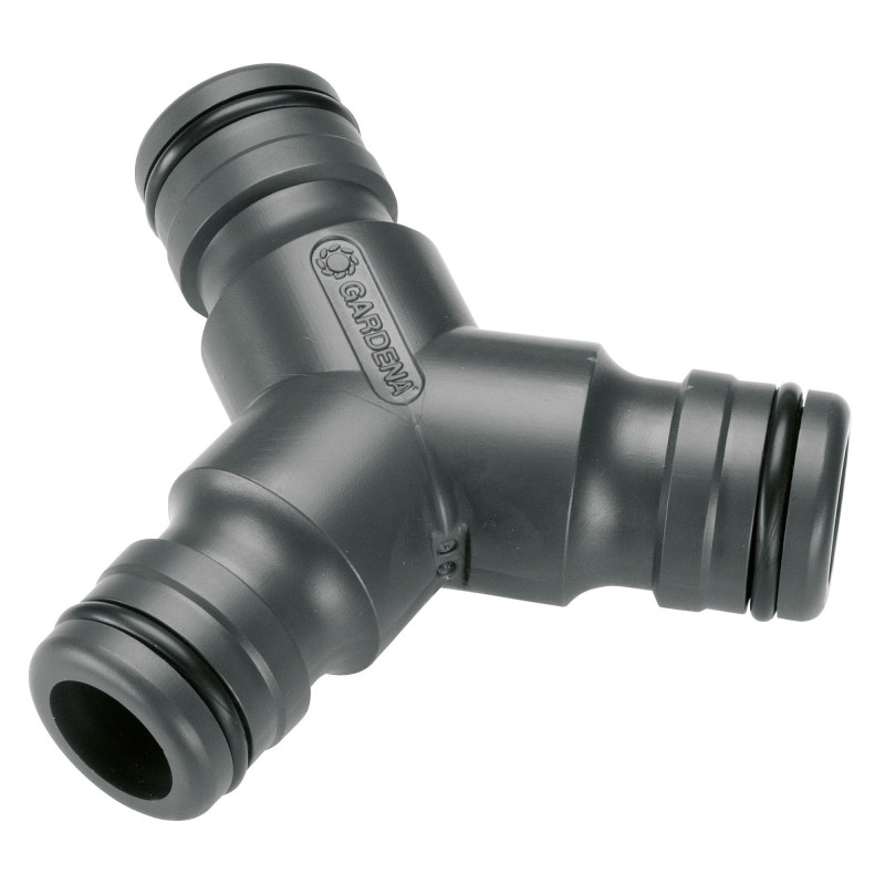 Niplu Y cu 3 cai pentru furtun gradina, Gardena Profi 02833-20, 3/4"