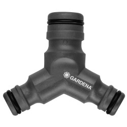 Niplu Y cu 3 cai pentru furtun gradina, Gardena Profi 02834-20