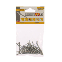 Nituri pop, aluminiu, Lumytools LT70330, 3.2 x 9.6 mm, 50 bucati