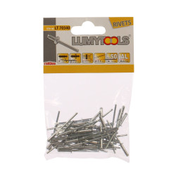 Nituri pop, aluminiu, Lumytools LT70340, 3.2 x 12.7 mm, 50 bucati
