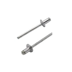 Nituri pop, aluminiu, Lumytools LT70402, 4 x 6.4 mm, 250 bucati