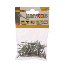 Nituri pop, aluminiu, Lumytools LT70410, 4 x 9.6 mm, 50 bucati