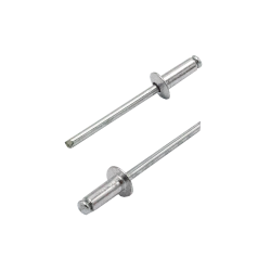 Nituri pop, aluminiu, Lumytools LT70412, 4 x 9.6 mm, 250 bucati