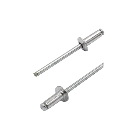 Nituri pop, aluminiu, Lumytools LT70412, 4 x 9.6 mm, 250 bucati