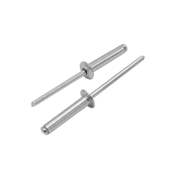 Nituri pop, aluminiu, Lumytools LT70422, 4 x 19 mm, 150 bucati