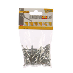 Nituri pop, aluminiu, Lumytools LT70500, 4.8 x 12.7 mm, 50 bucati